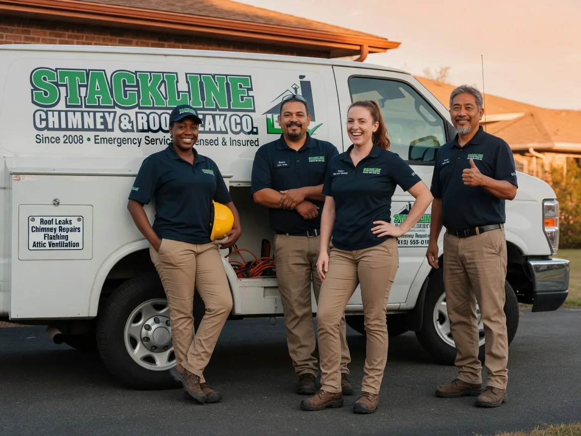 Chimney flashing repair company in Walterville, OR